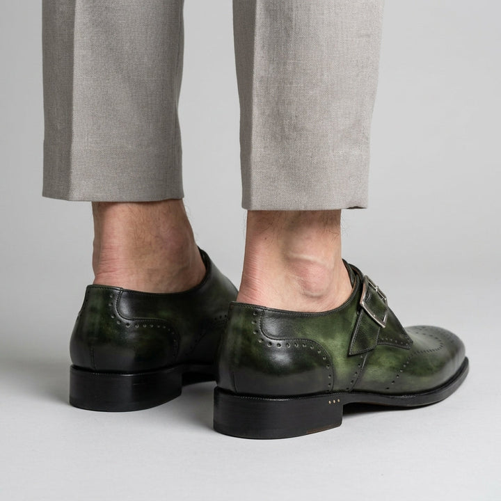 Brenton Wingtip Monk Strap