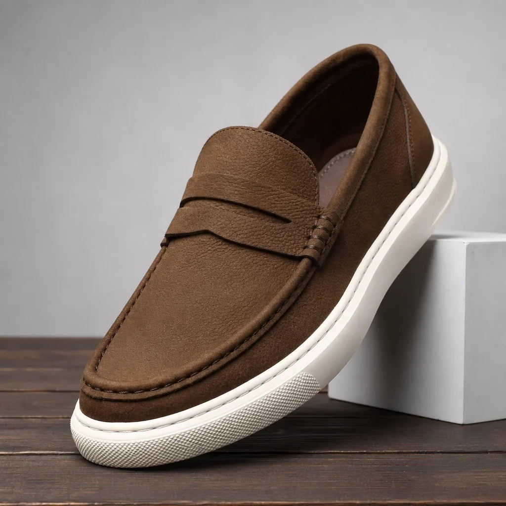 Flynn Suede Loafers