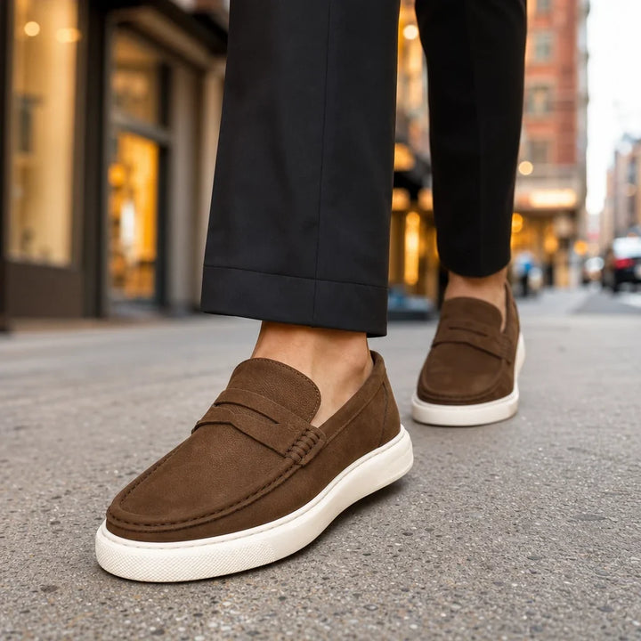 Flynn Suede Loafers