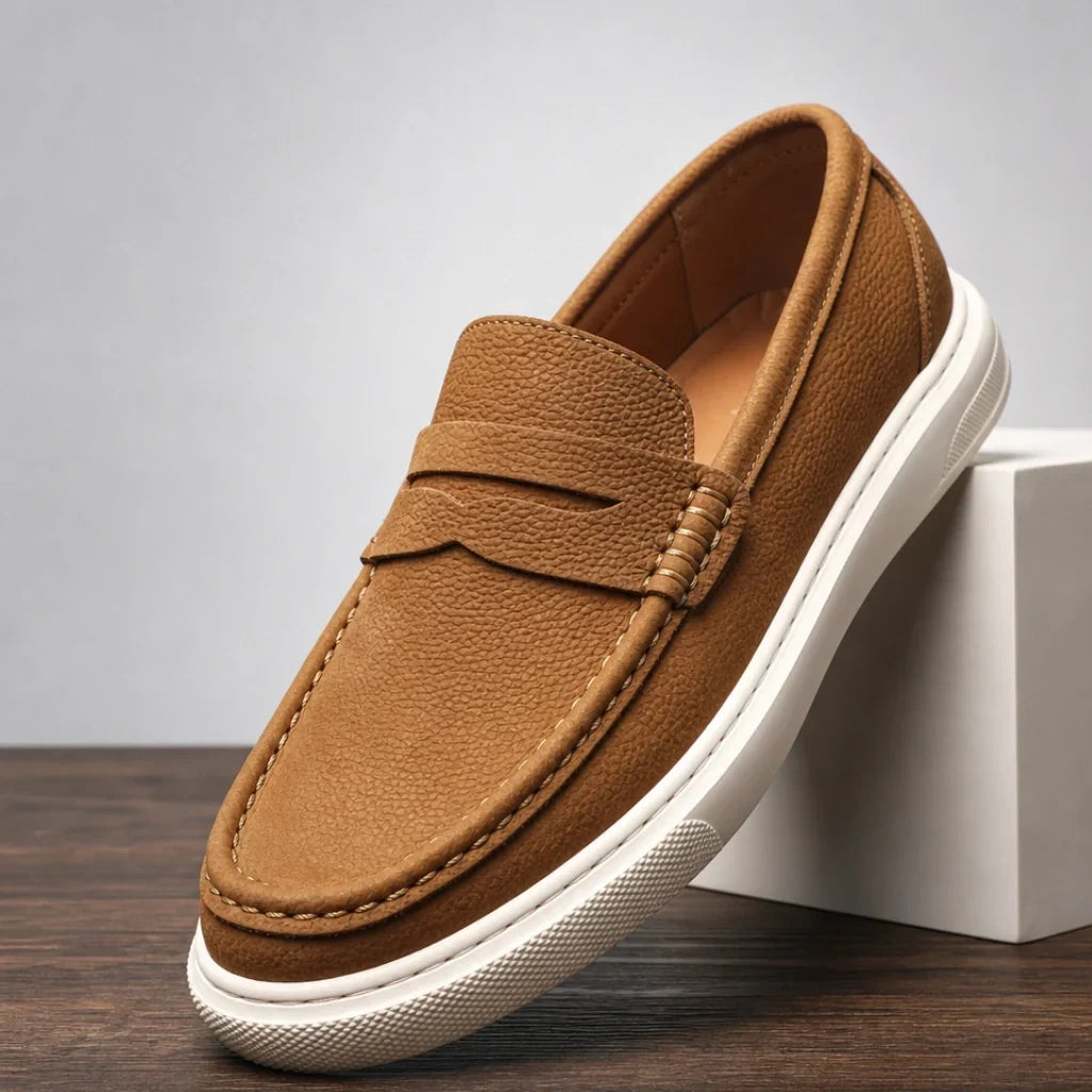 Flynn Suede Loafers