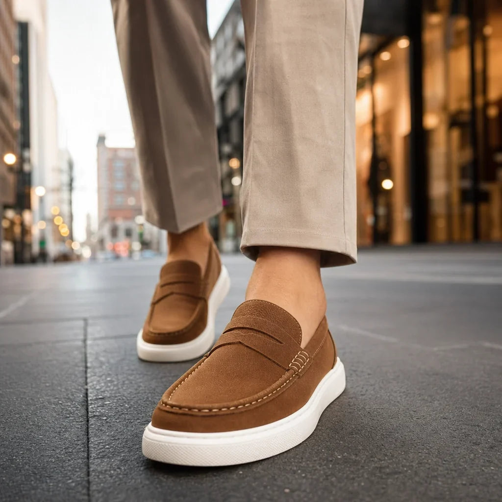Flynn Suede Loafers