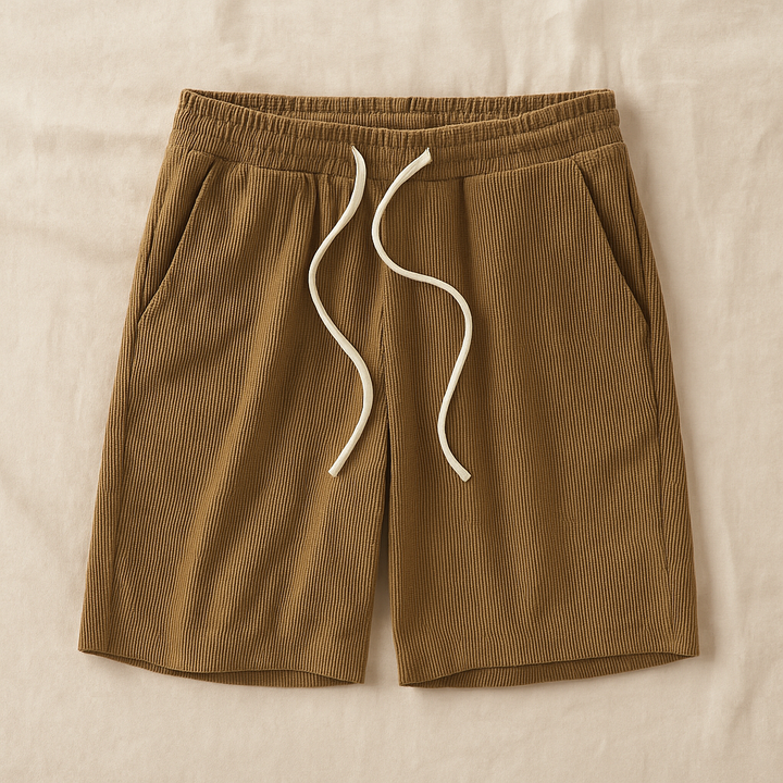 Crest Waffle Knit Shorts