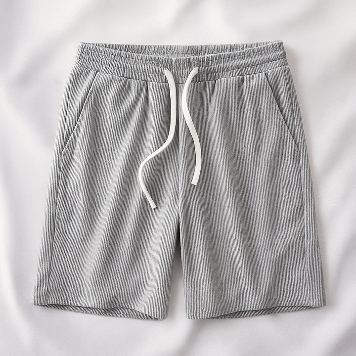 Crest Waffle Knit Shorts