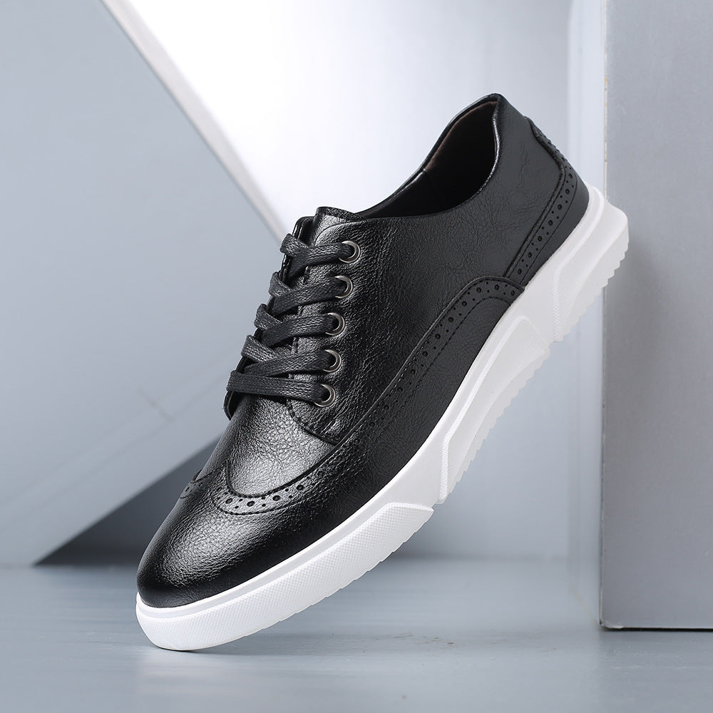 Hutton Heritage Leather Trainers