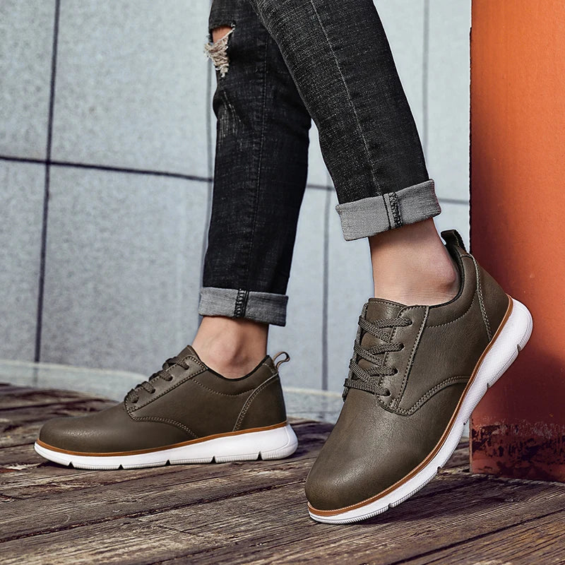 Jensen Leather Low Top Sneaker