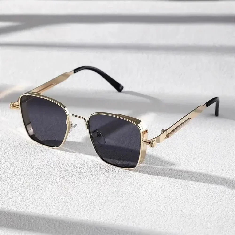 Riven Metal Sunglasses