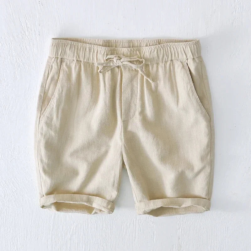 Marston Linen Blend Shorts