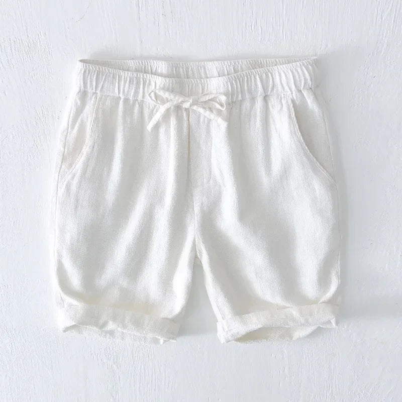 Marston Linen Blend Shorts