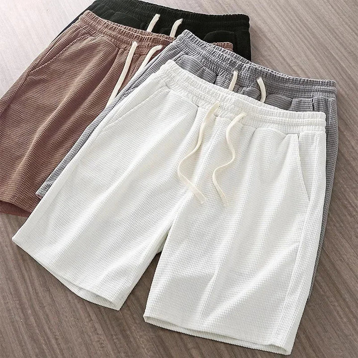 Crest Waffle Knit Shorts