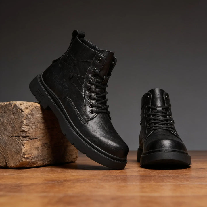 David | Mens Lace Up Winter Work Boots