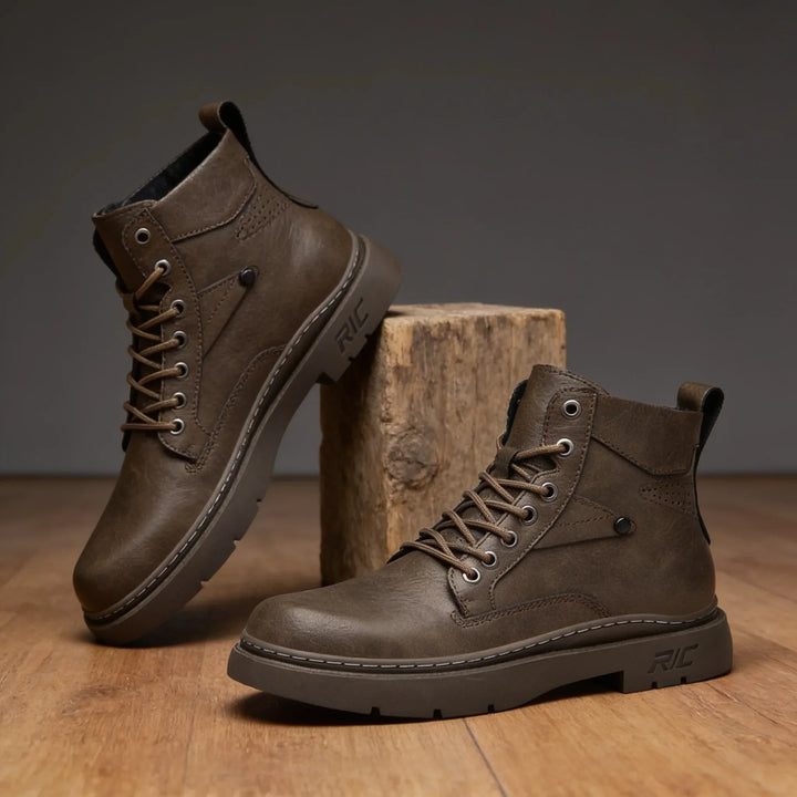 David | Mens Lace Up Winter Work Boots