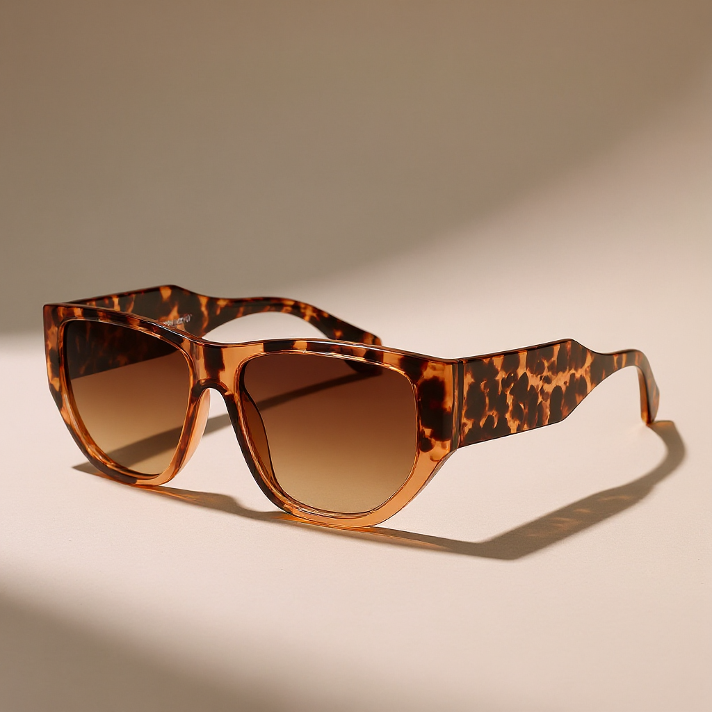 Ellie Chunky Cat-Eye Sunglasses
