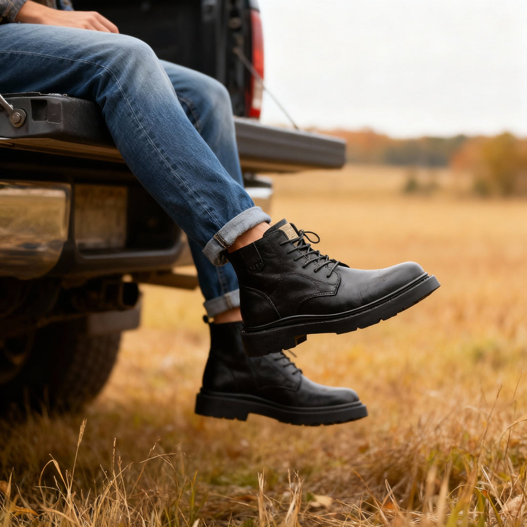 Travis Leather Chukka Boots