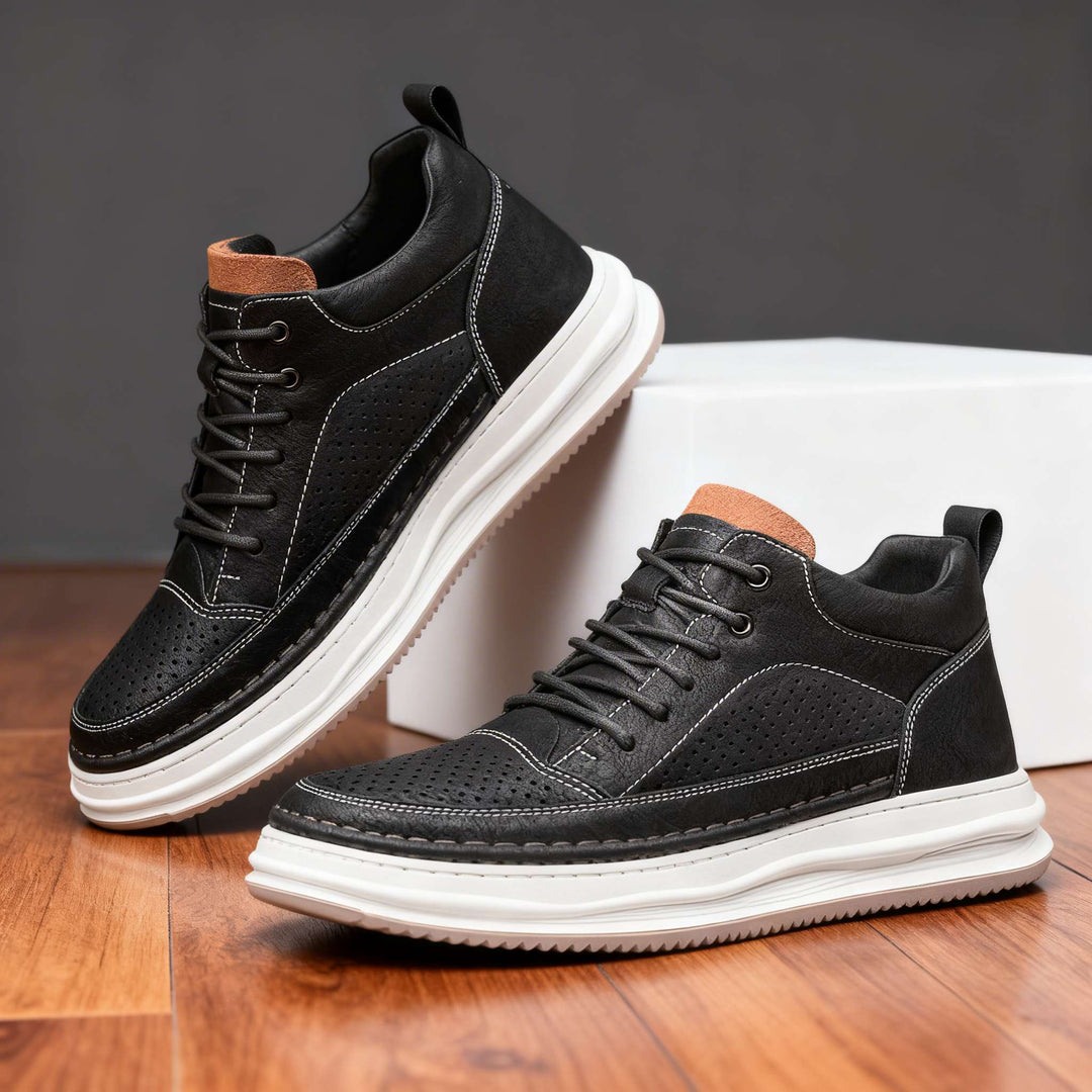 Rex Breeze Leather Trainers