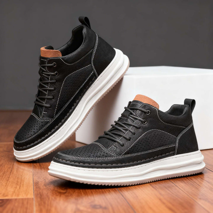 Rex Breeze Leather Trainers