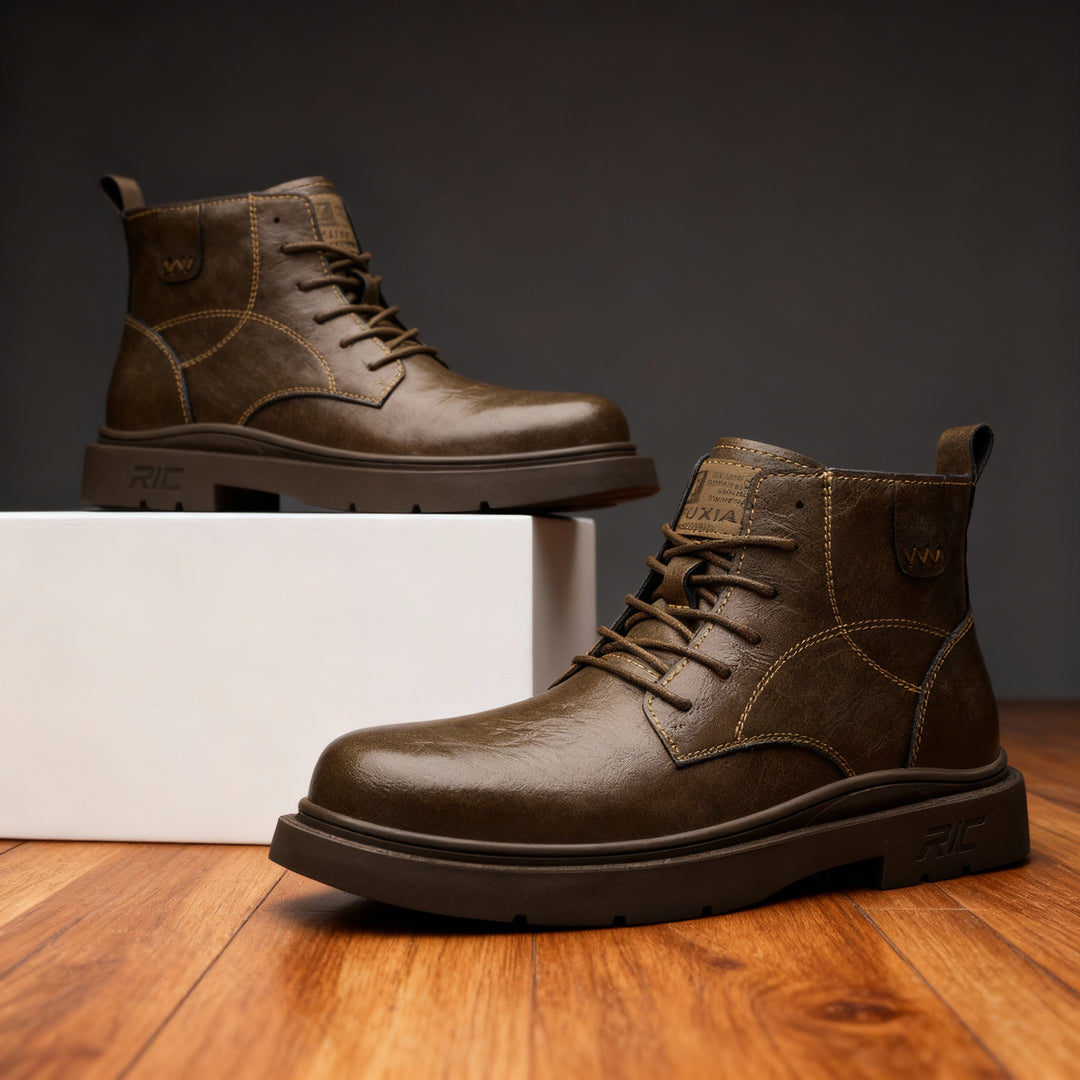 Travis Leather Chukka Boots