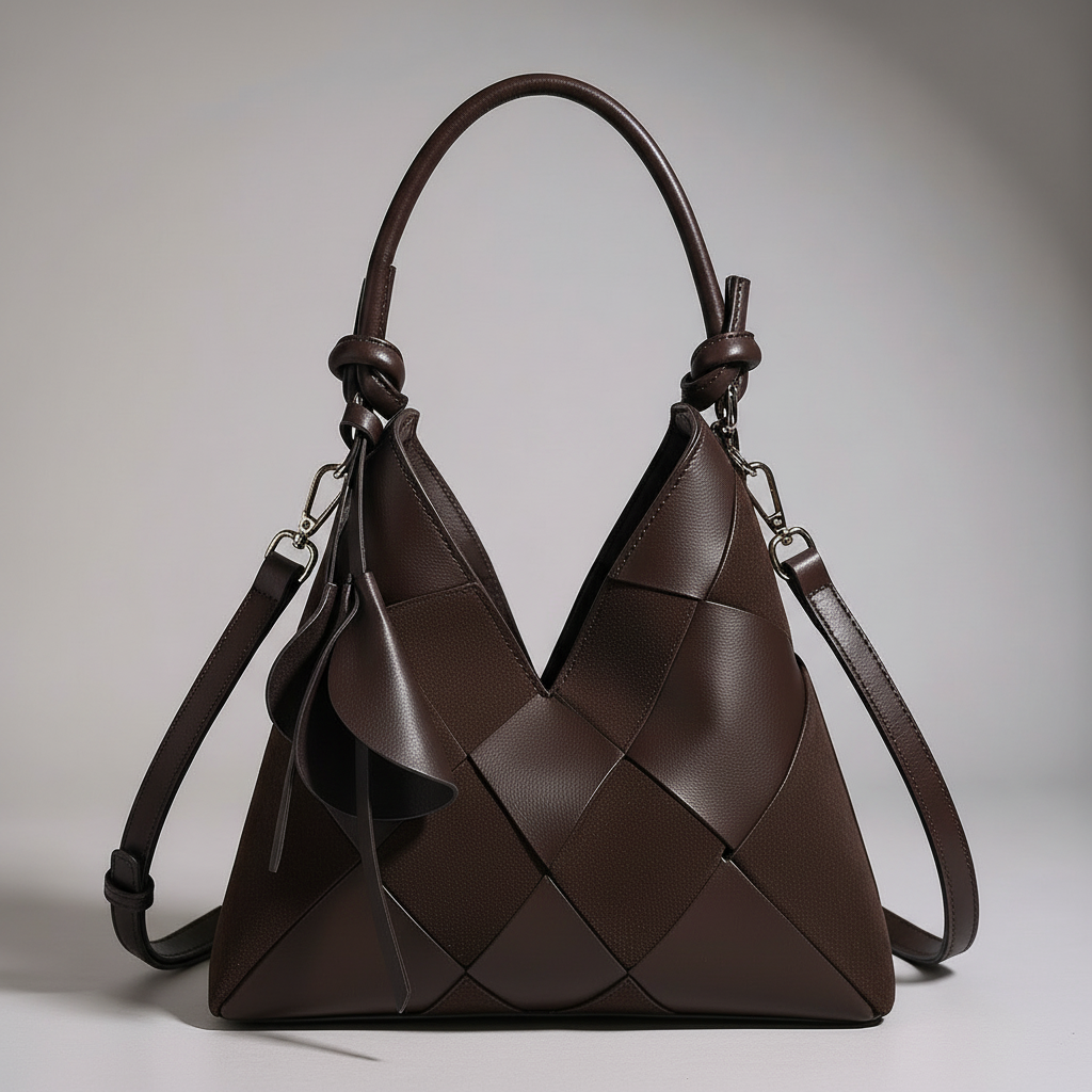 Sloane Woven Shoulder Bag