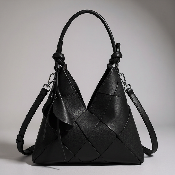Sloane Woven Shoulder Bag