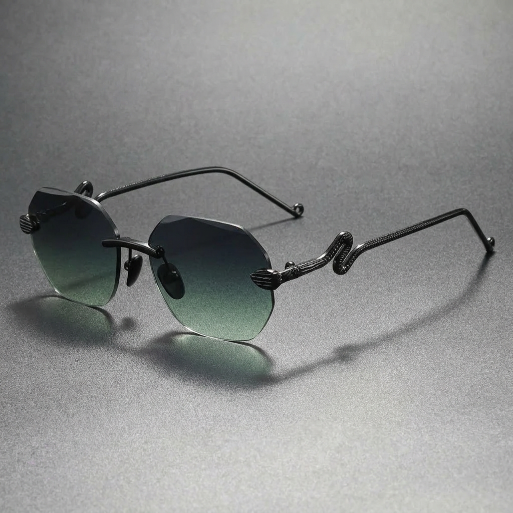Antibes Snake-Temple Sunglasses