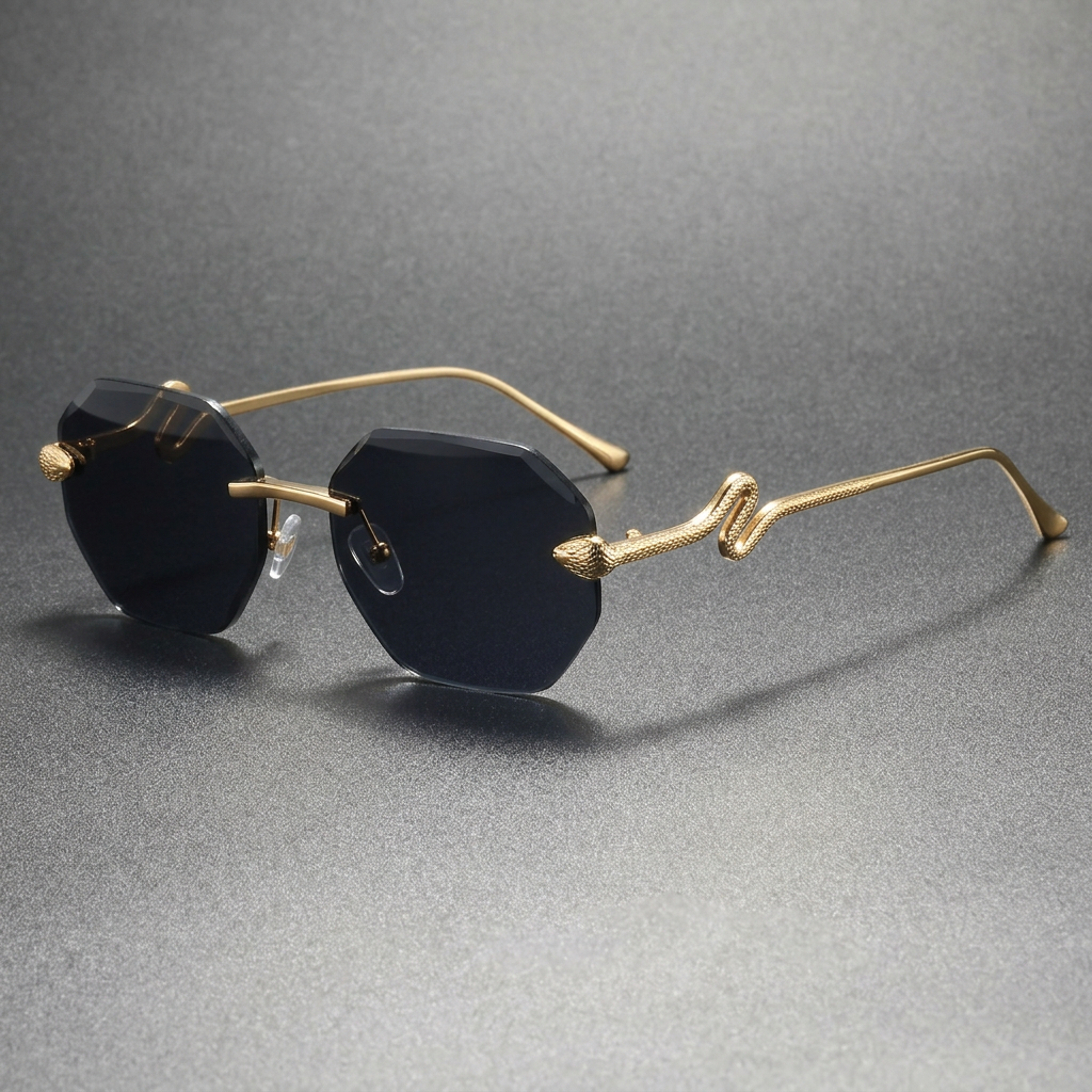 Antibes Snake-Temple Sunglasses