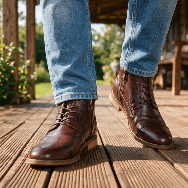 Waylon Walker Leather Boots
