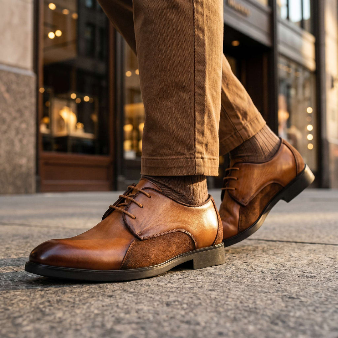 Henry Watson Lace Derbies