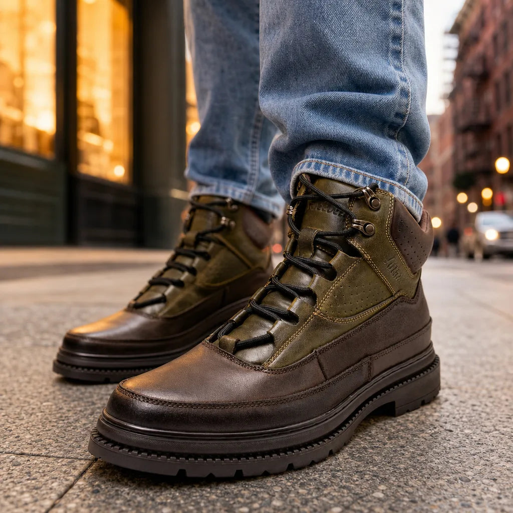 Montana Hiker Leather Ankle Boots