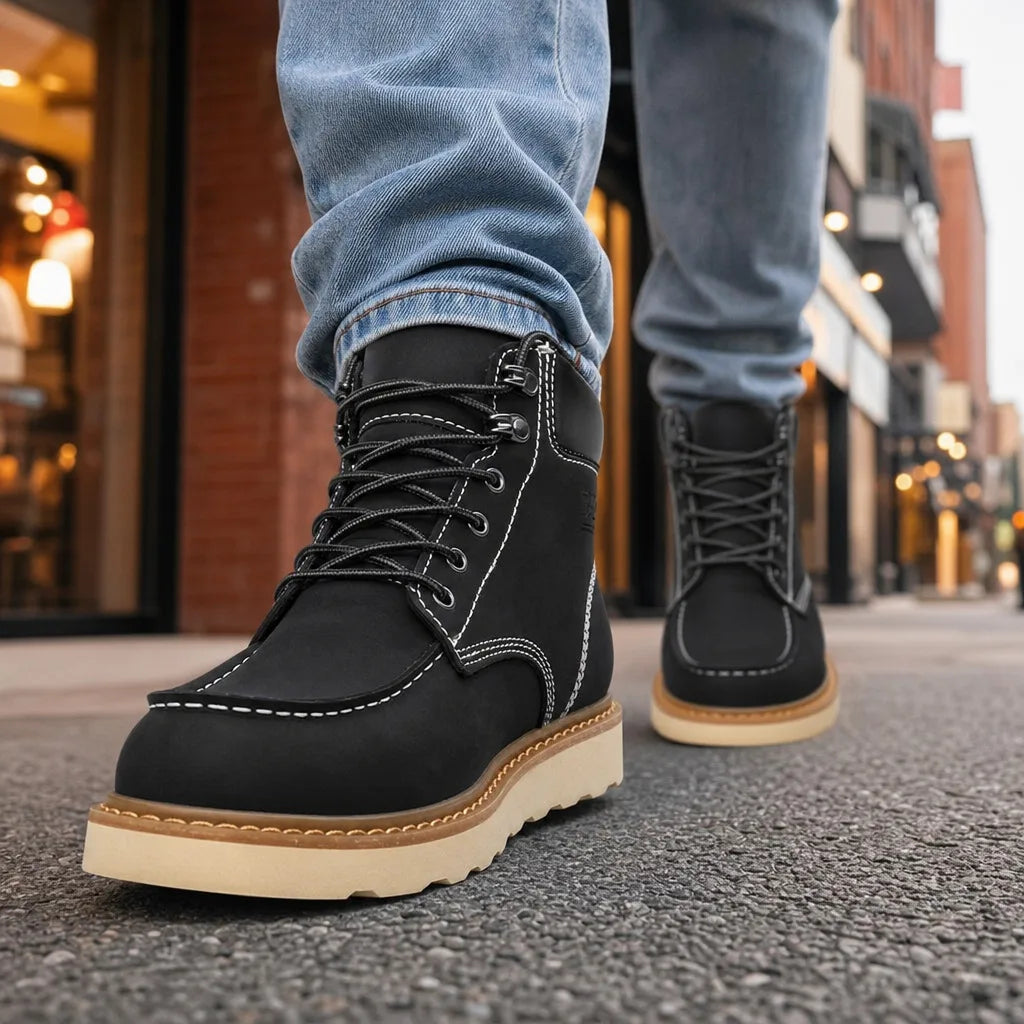 Roarke | Mens Fall Moc-Toe Boots